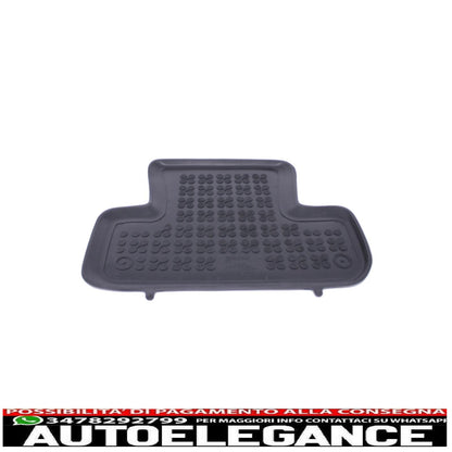 Black rubber mat suitable for audi q5 8r (2008-2017)