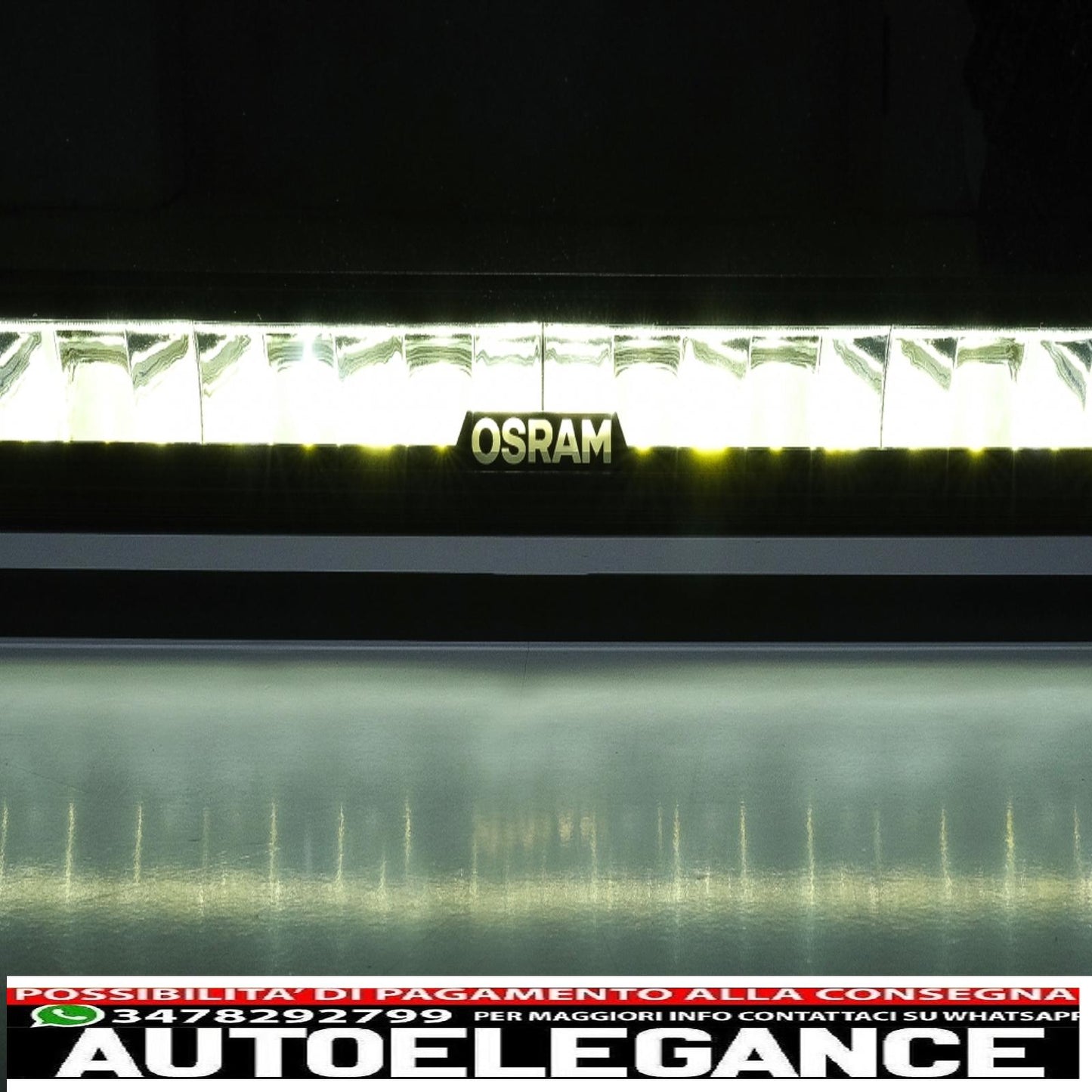 barra luminosa leddriving fx1000-cb sm ece r10 r112 un pezzo AUTOELEGANCERICAMBI