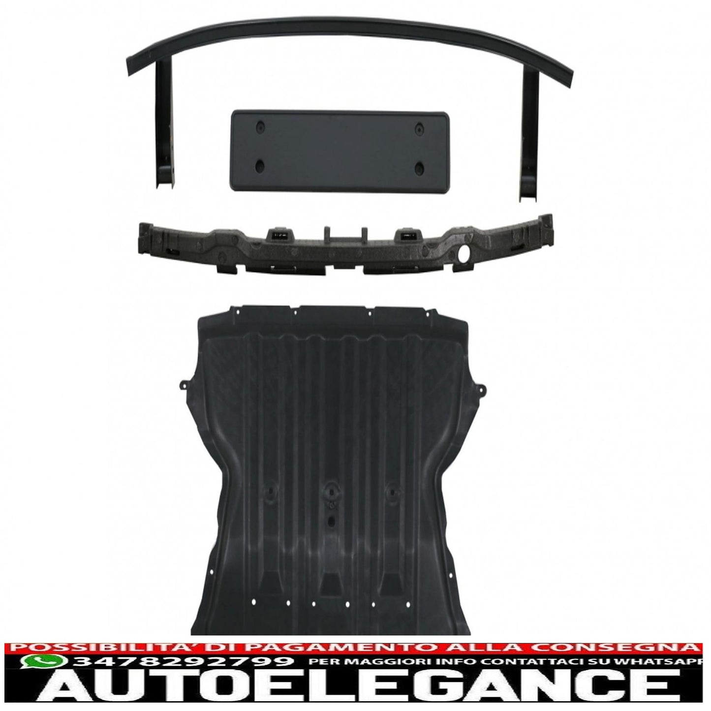 front bumper suitable for bmw 5 series g30 g31 limousine touring (2017-2019) with m5 design spoiler 