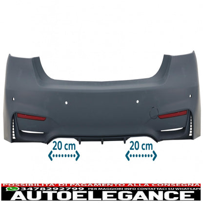 body kit suitable for bmw 3 series f30 (2011-2019) m3 cs look without fog lights