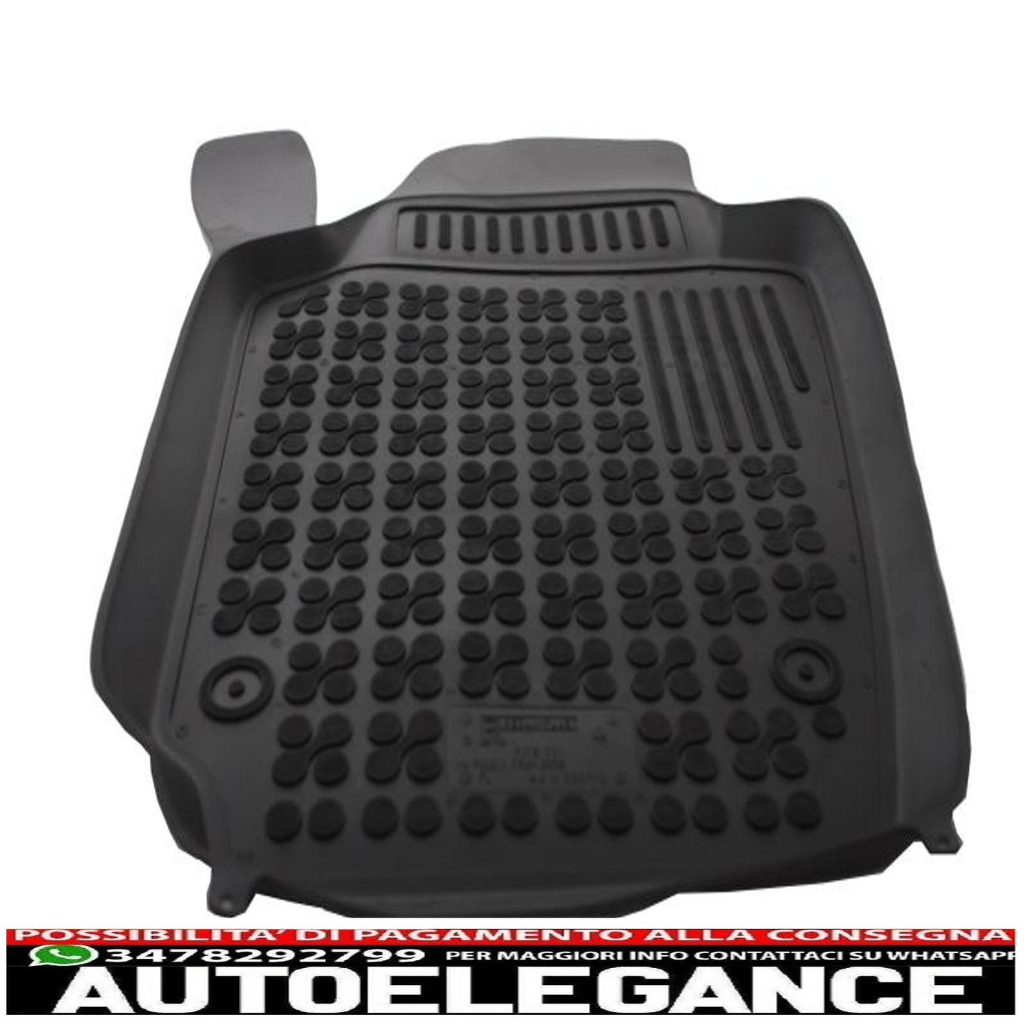 Black mat suitable for vw polo v 2009