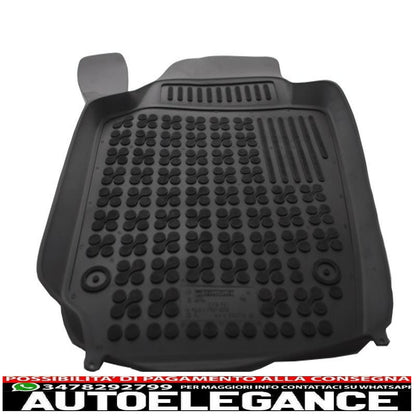 Black mat suitable for vw polo v 2009