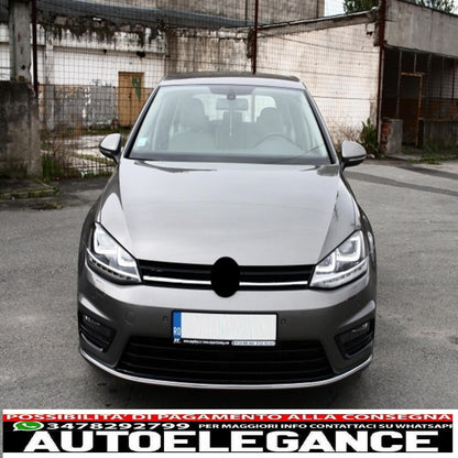 Paraurti anteriore adatto per vw golf vii 7 (2013-2017) look r-line