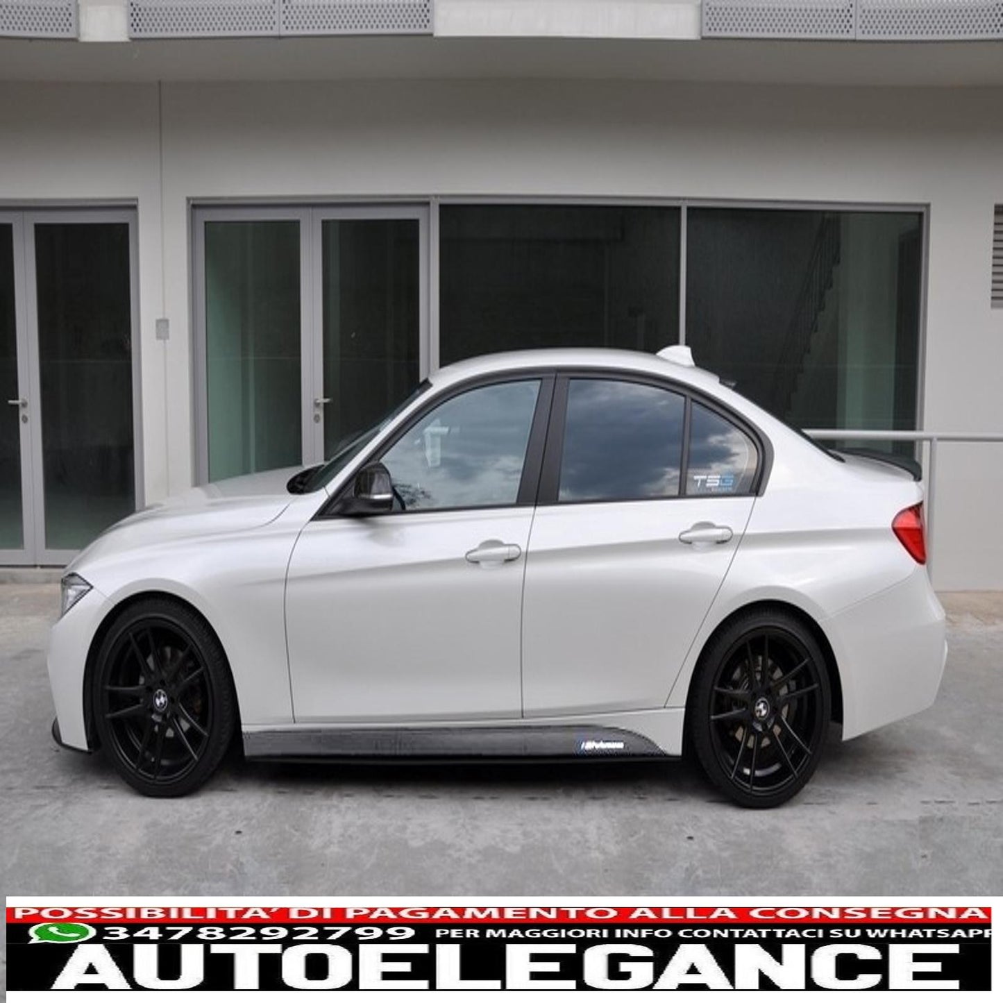 Additional conversion kit extension to m-performance design suitable for BMW 3 Series F30 F31 (2011-up) sedan Touring