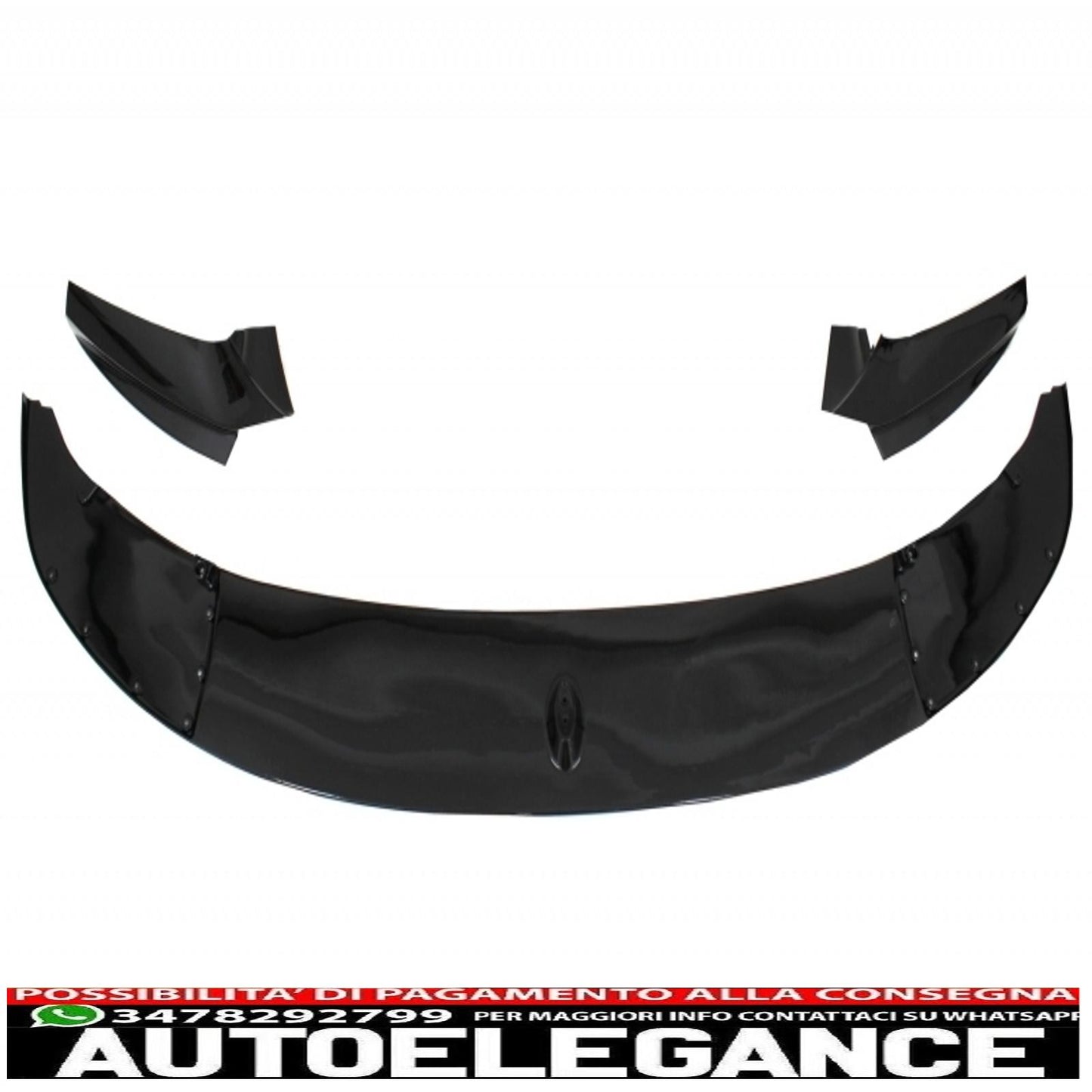 paraurti anteriore adatto per bmw serie 5 f10 f11 (2011-2014) con labbro di estensione design m-performance