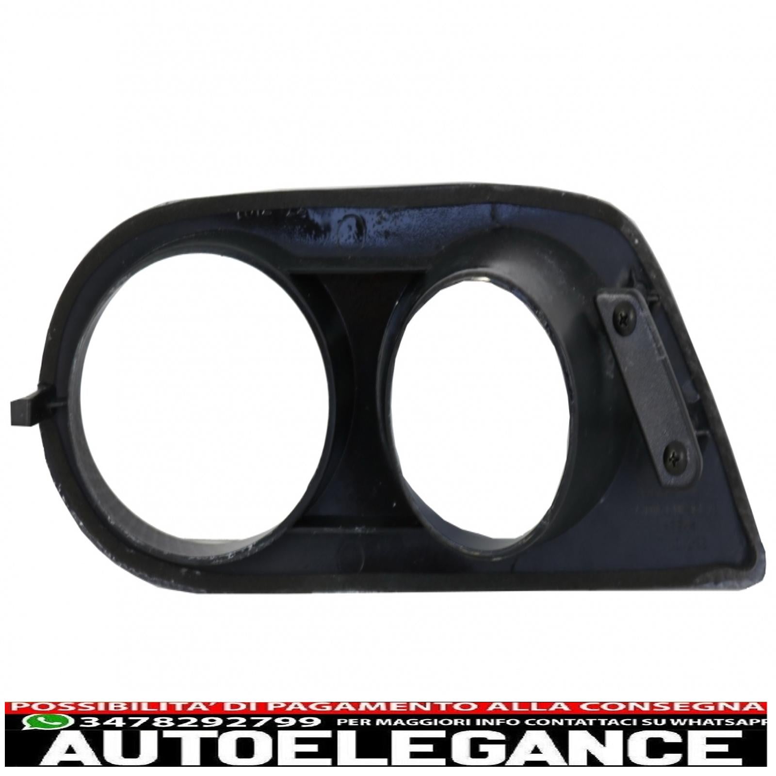 Coperchi condotti aria fendinebbia adatti per bmw serie 3 e46 (1998-2005) m3 pellicola in carbonio h-design AUTOELEGANCERICAMBI