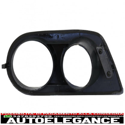 Coperchi condotti aria fendinebbia adatti per bmw serie 3 e46 (1998-2005) m3 pellicola in carbonio h-design AUTOELEGANCERICAMBI