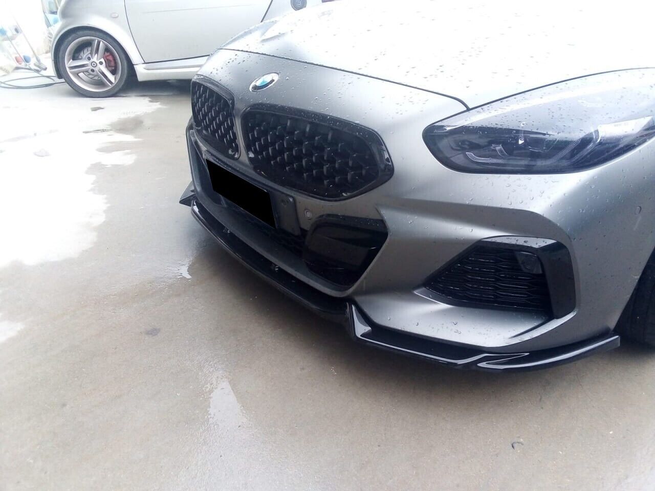 SPLITTER SUITABLE FOR BMW Z4 G29 2018+ M LOOK GLOSSY BLACK SPORTY DESIGN 