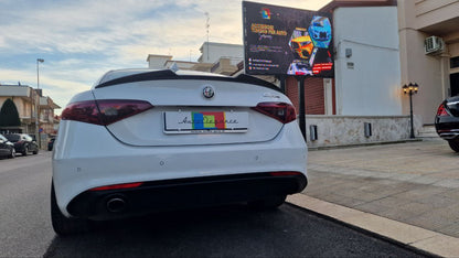 SPOILER COFANO ADATTO PER ALFA ROMEO GIULIA 2015-2021 LOOK VELOCE