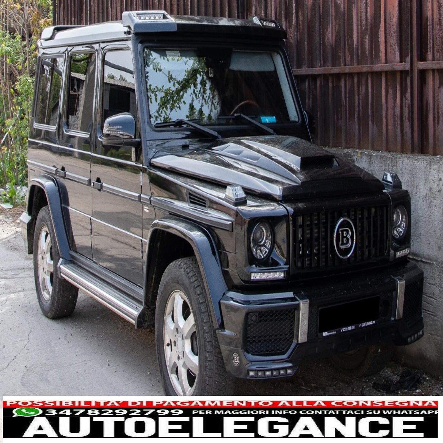 Chrome drl led daytime running lights suitable for mercedes g class w463 (1989-up) g65 design 