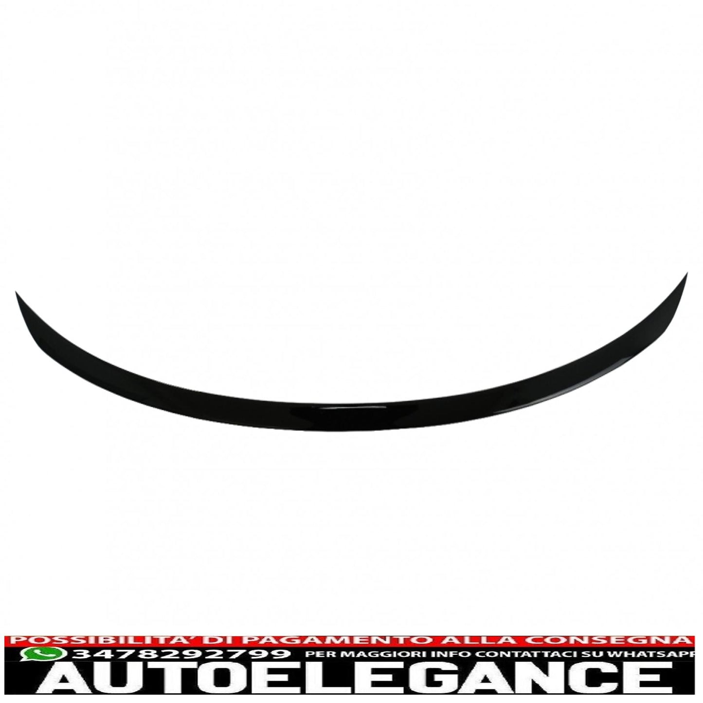 Boot Spoiler Suitable for BMW 3 Series G20 Sedan (2019 onwards) Piano Black 