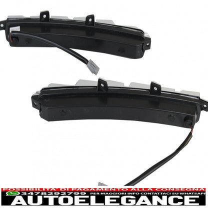led drl for front bumper spoiler extension suitable for mercedes g class w463 (1989-2017)