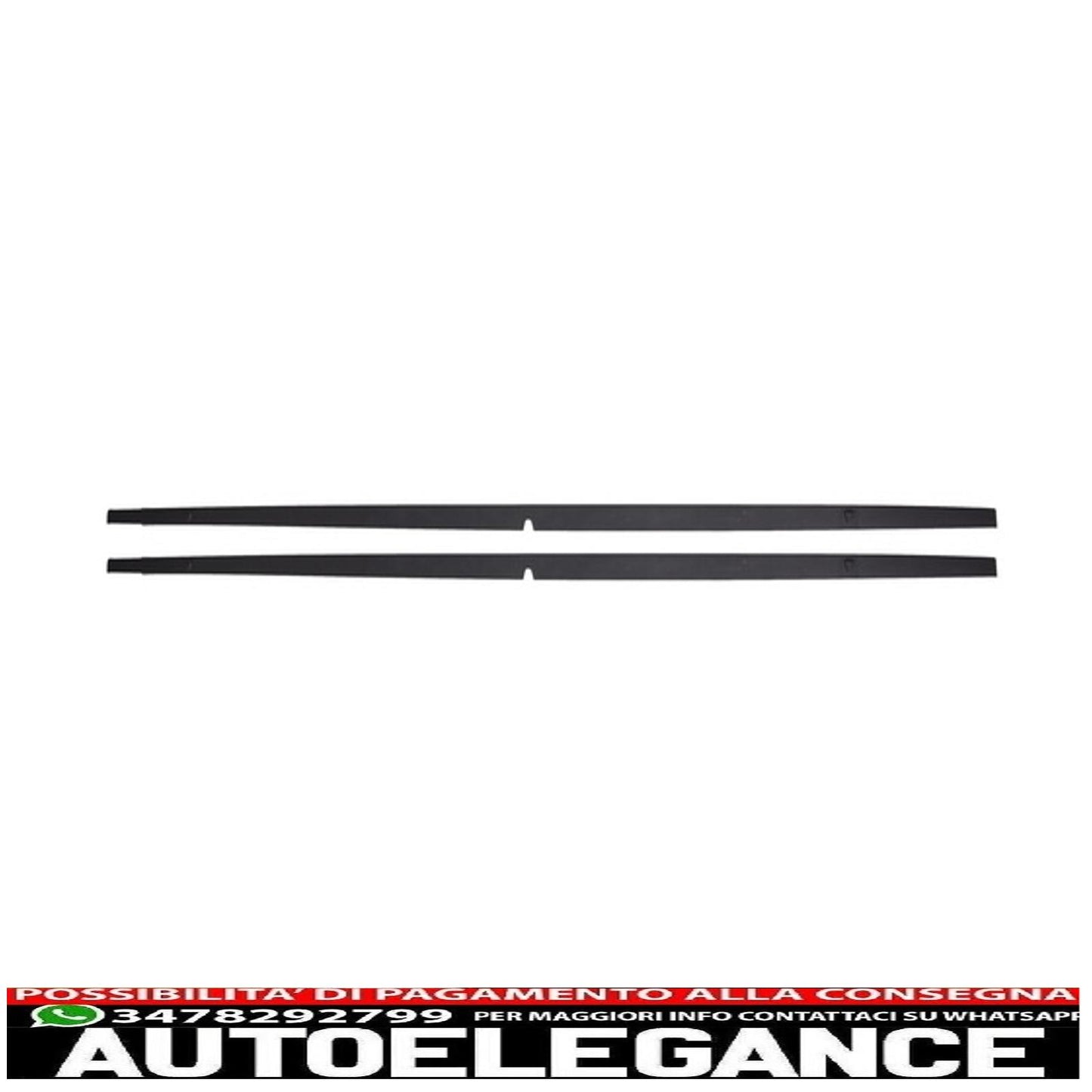 kit carrozzeria adatto per vw golf 7 vii (2013-2016) minigonne laterali look gti con diffusore posteriore