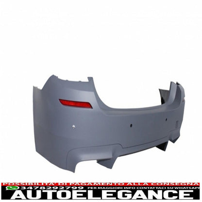 kit carrozzeria adatto per bmw serie 5 f10 (2011-2017) lci e nonlci m5 design con diffusore d'aria pdc sra