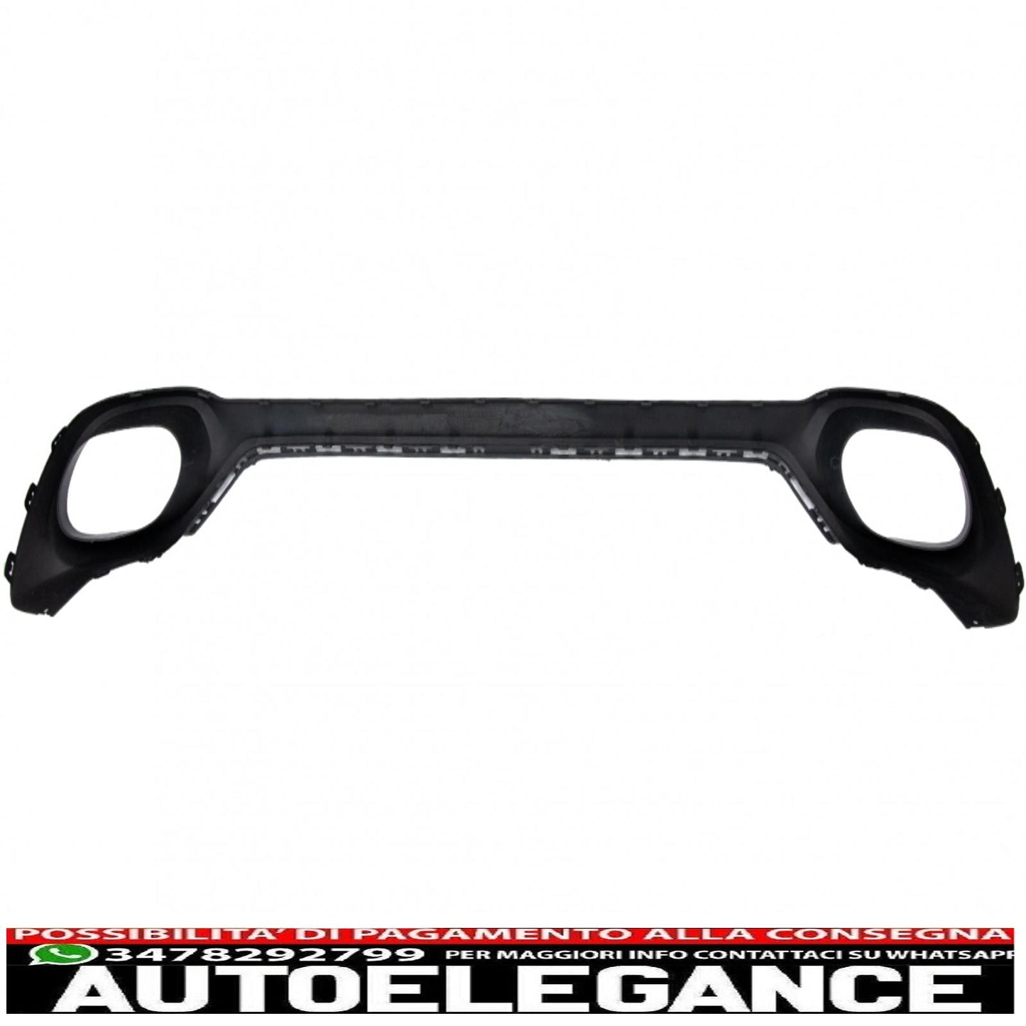Diffusore mantovana paraurti posteriore e terminali di scarico quadrati adatti per bmw x6 f16 v8 design stile m-tech