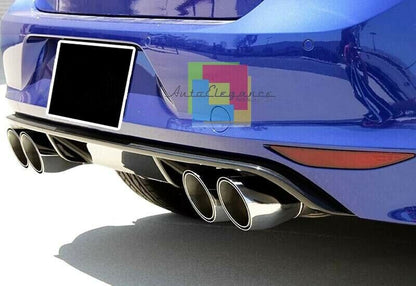 VW GOLF 7.5 2017-2020 REAR DIFFUSER UNDER BUMPER TIP-OFFS LOOK R 0914