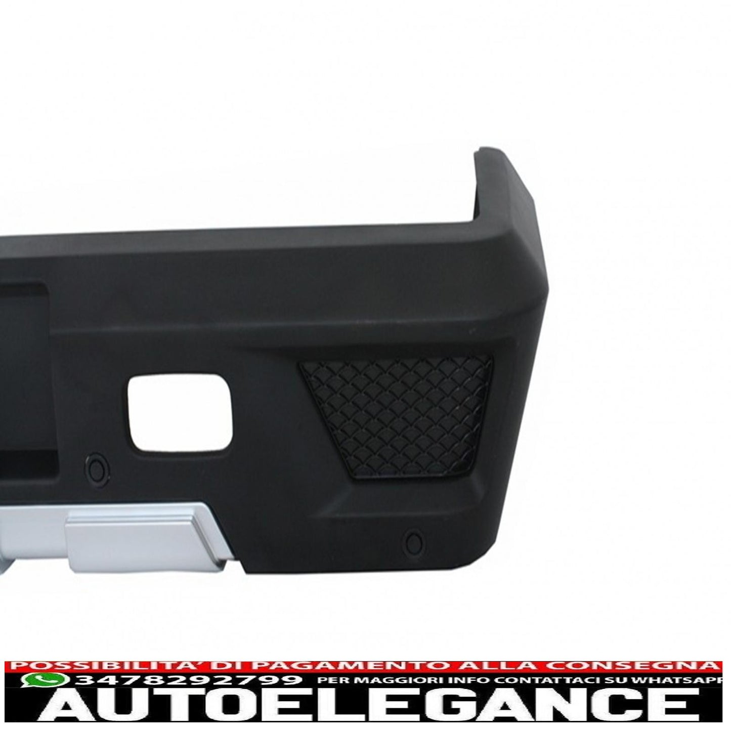 paraurti posteriore con fanali fumé adatto per mercedes classe g w463 (1989-2017) g63 design g65
