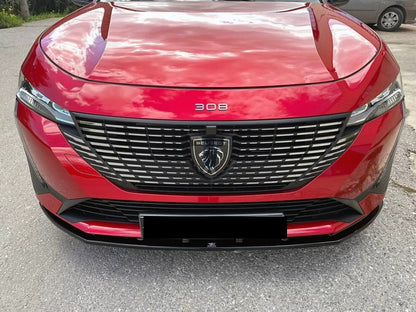Front Splitter suitable for Peugeot 308 Mk3 (2021-)
