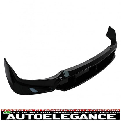 Bodykit aerodynamic body kit suitable for bmw x6 g06 (10.2019-03.2023) m-tech black knight design piano black