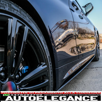 side skirts extensions additional lips suitable for bmw 4 series f32 coupe f33 cabrio f36 gran coupe m sport design