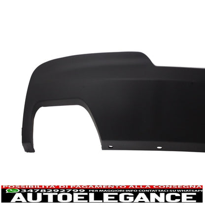 air diffuser with exhaust system suitable for bmw 5 series f10 (2011-2014) 102-433/70rs dual exhaust pipes m-technik design