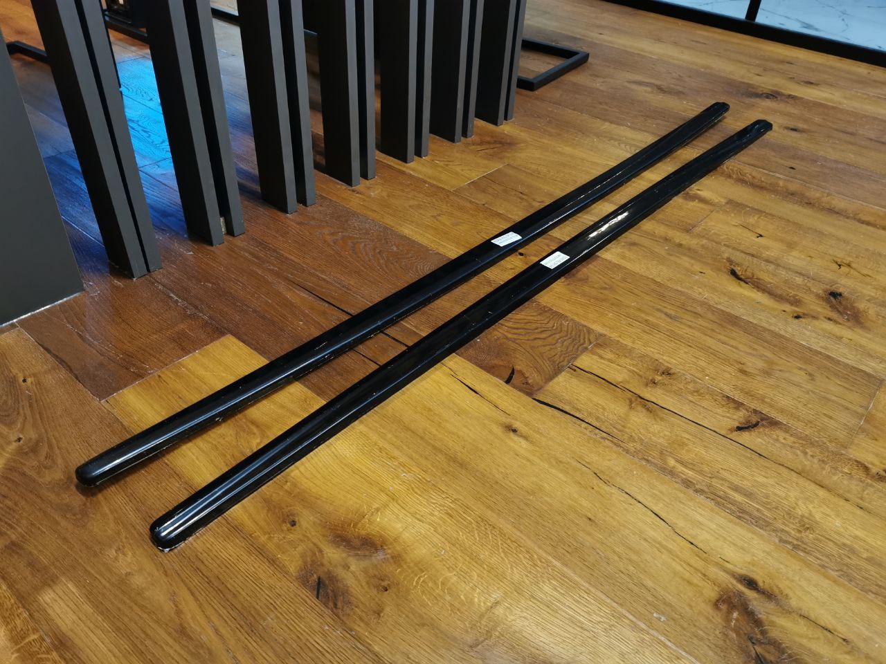 SOTTO MINIGONNE ADATTE PER BMW SERIE 1 F20 2011-2019 LOOK M NERO LUCIDO
