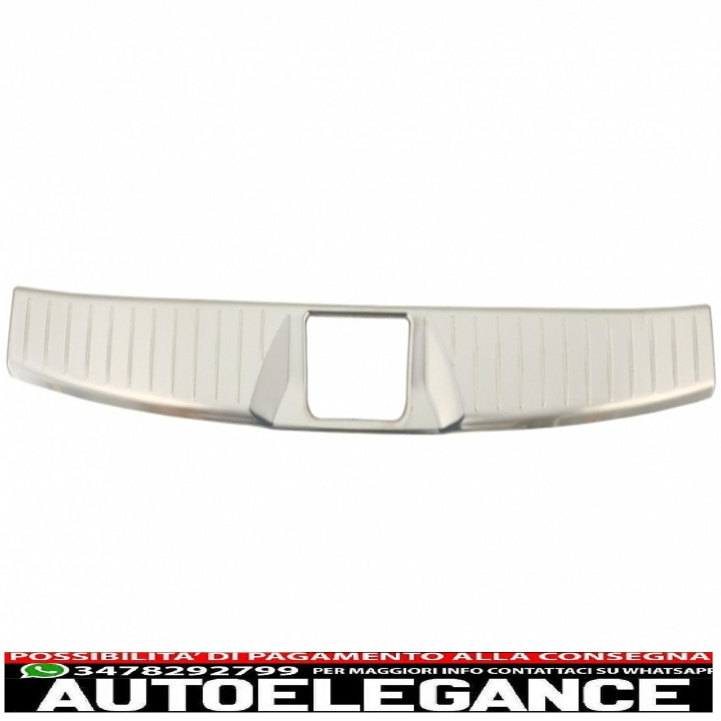 Rear bumper protection kit door sill step cover aluminum suitable for subaru outback (2015-05.2019)