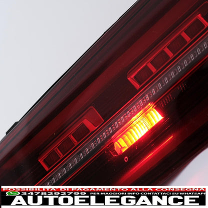 full led rear lights suitable for vw golf viii hatchback mk8 mqb (2020-up) dynamic sequential cornering lights