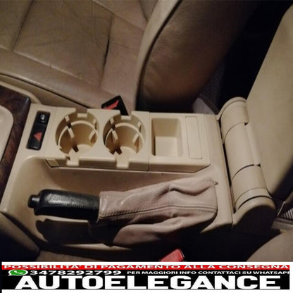 cup holder and coin holder suitable for bmw 3 series e46 (1998-2005) beige