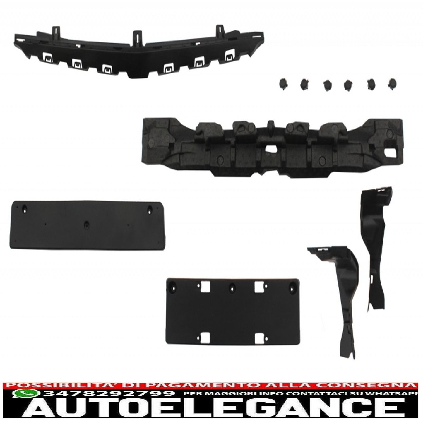 Paraurti anteriore e diffusore con terminali di scarico cromati adatti per mercedes classe c w205 s205 (2014-2018) design c63