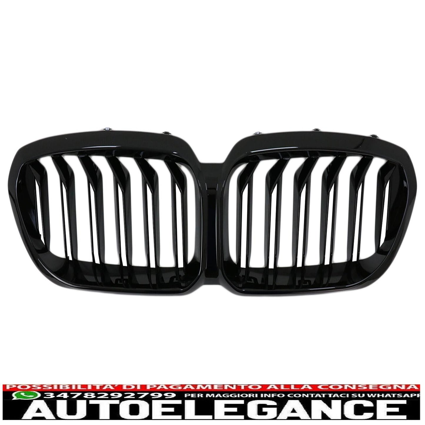 Front Bumper Grille for BMW 5 Series F10 F11 2011-2017 M5 2020 Look-show original titleOriginal textFrontstoßstange Gitter für BMW 5er F10 F11 2011-2017 M5 2020 Look