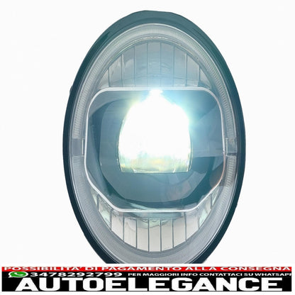 7 Inch Cree LED Headlights Drl Angel Eye Amber Fit For Jeep Wrangler JK (2007-2017) Conversion To 2018+ Model