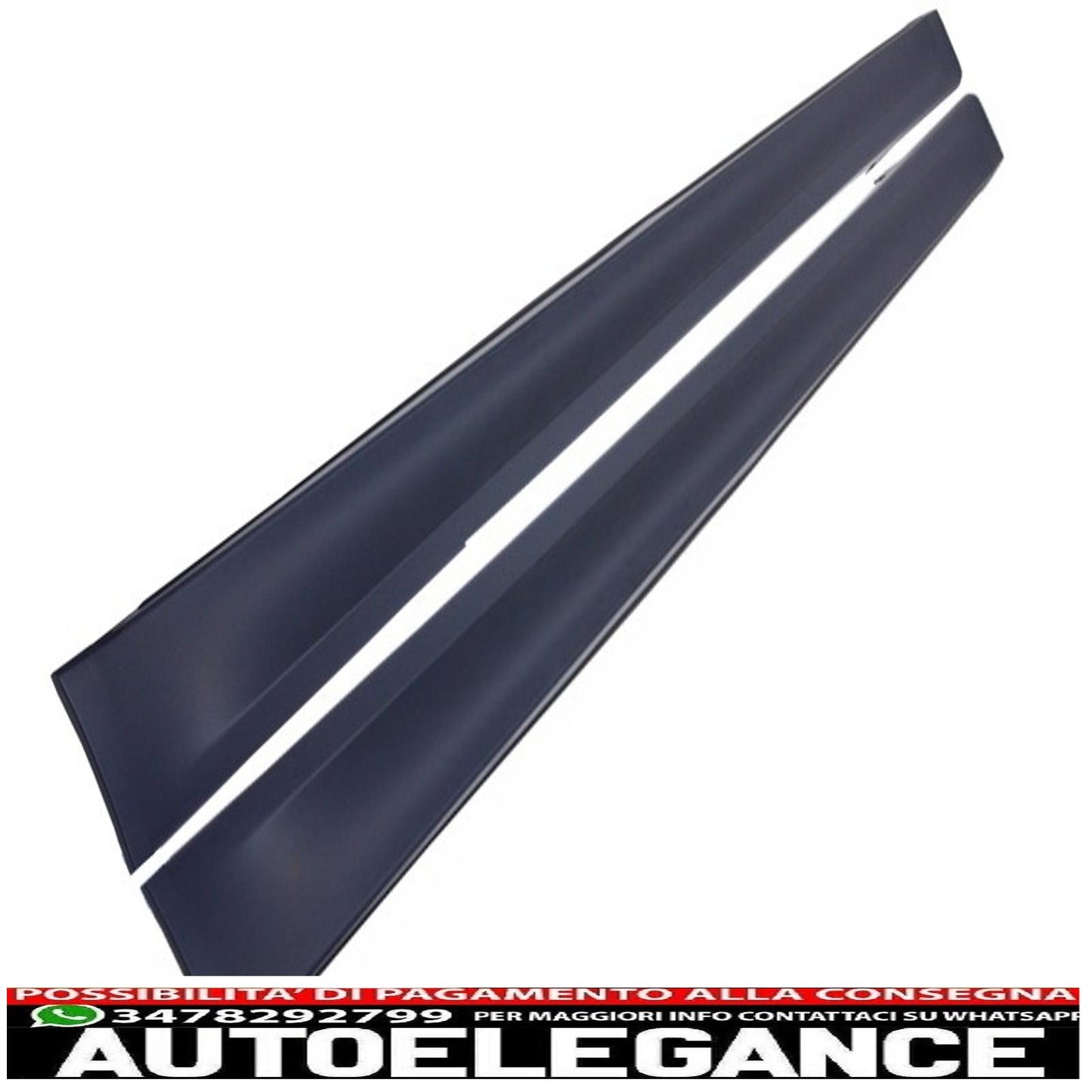 Front Bumper Spoiler with Side Skirts and Additional Lip Extensions, Fit for BMW 3 Series F30 F31 Sedan Touring (2011-2018) M Performance Design 
