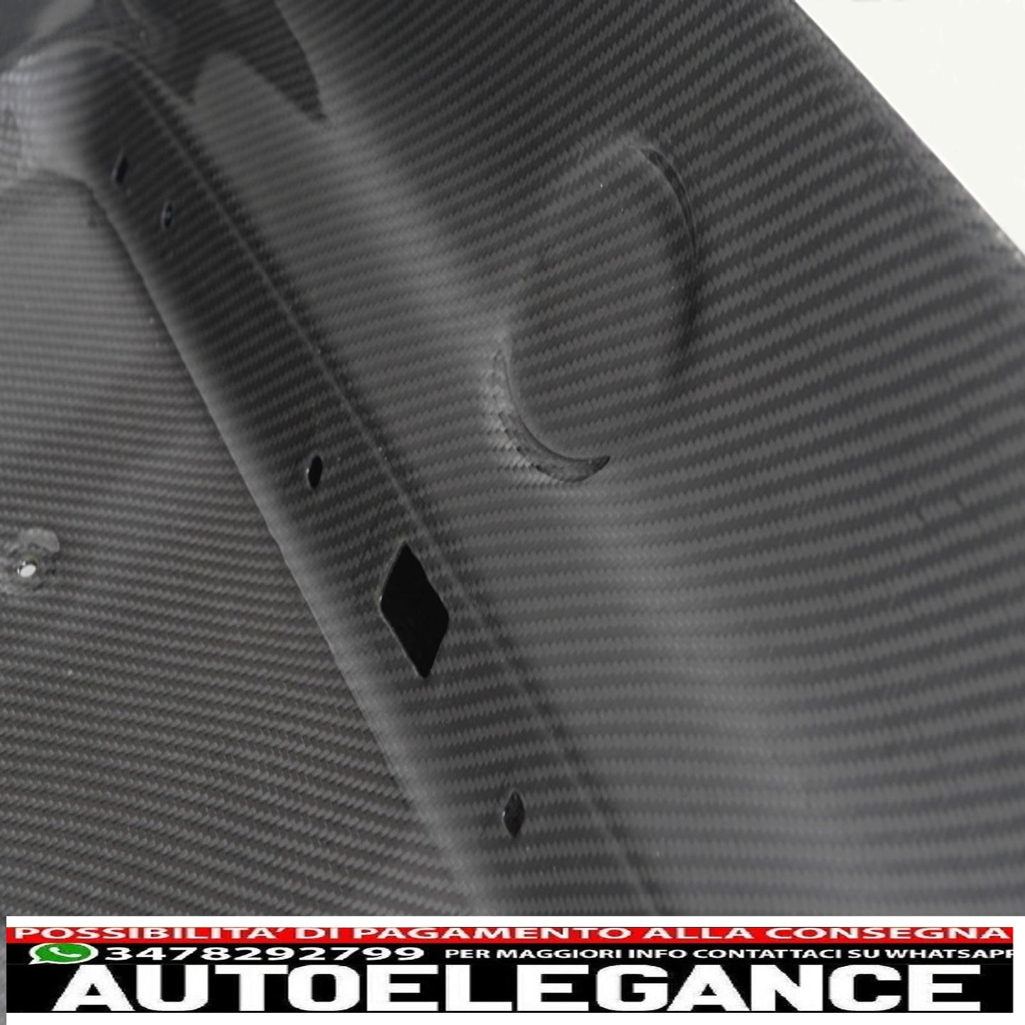 Coperchio del bagagliaio in vera fibra di carbonio adatto per BMW E46 Serie 3 Berlina 4 Porte (1998-2005) Design CSL AUTOELEGANCERICAMBI