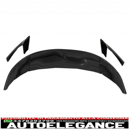 kit di conversione spoiler e diffusore d'aria adatto per bmw serie 5 f10 f11 berlina touring (2010-2017) da m-technik a m-performance sport m550 design