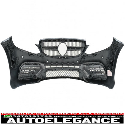 body kit suitable for mercedes w212 e-class facelift (2013-up) e63 design with exhaust tips