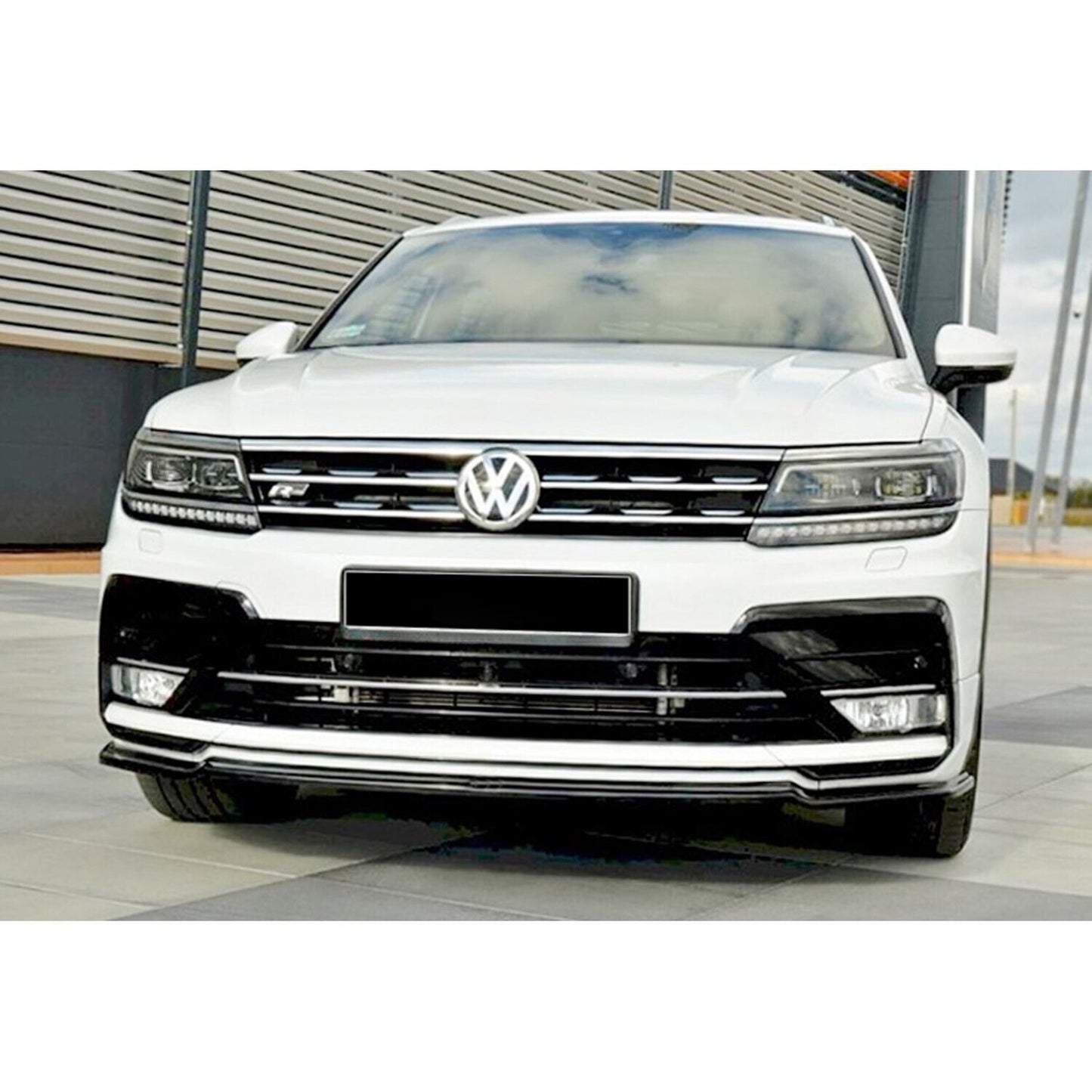 Splitter anteriore adatto per Volkswagen Tiguan MK2 R-Line 2015-2020