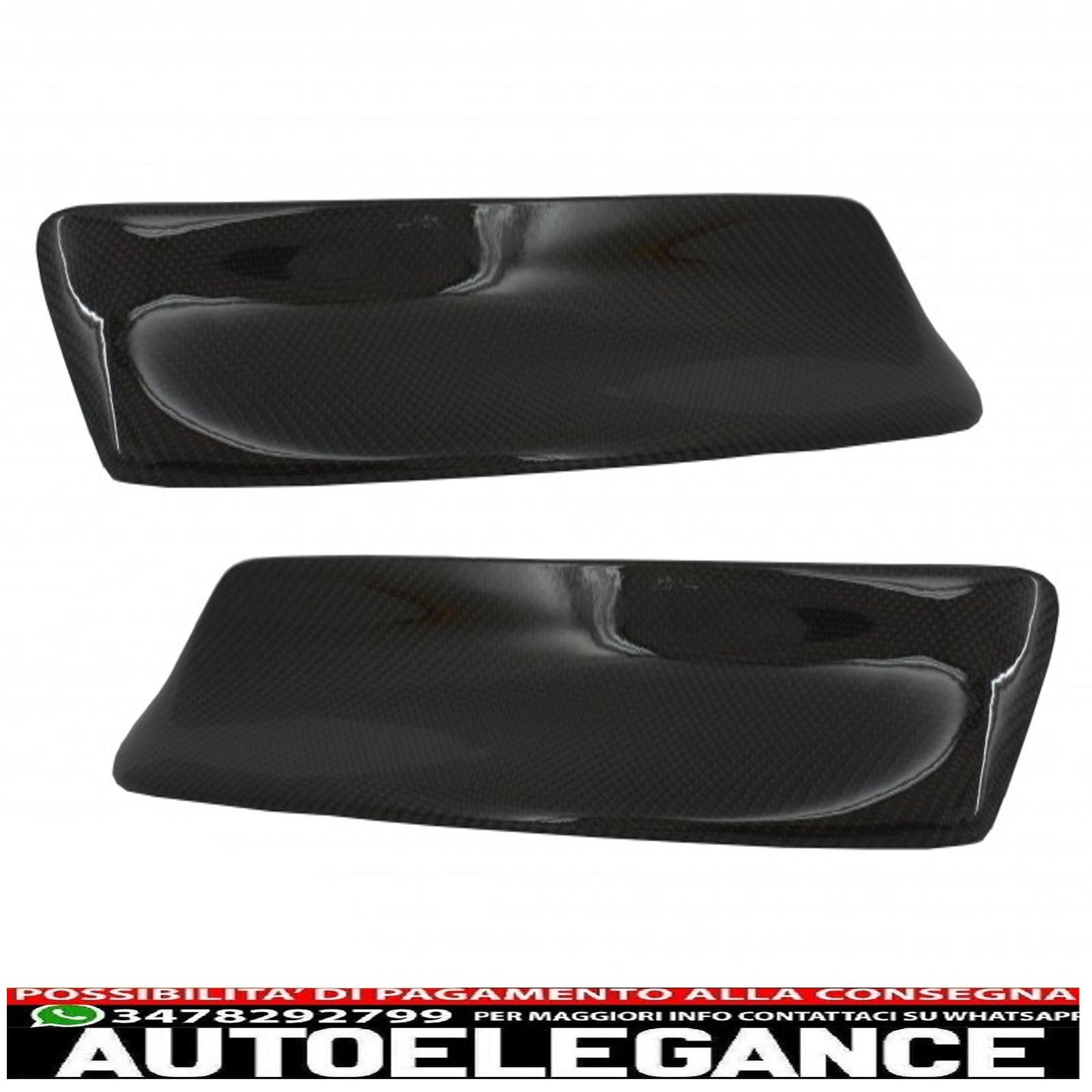 front bumper suitable for bmw 3 series coupe/cabrio/saloon/station wagon e46 (1998-2004) m3 design with air ducts, air intakes and splitter csl design in carbon