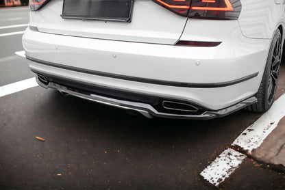 REAR SPLITTER WITH VERTICAL BARS FOR VOLKSWAGEN PASSAT GT B8 FACELIFT USA 