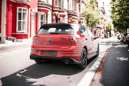 REAR DIFFUSER + EXHAUST TIPPER FOR VOLKSWAGEN GOLF GTE MK8 