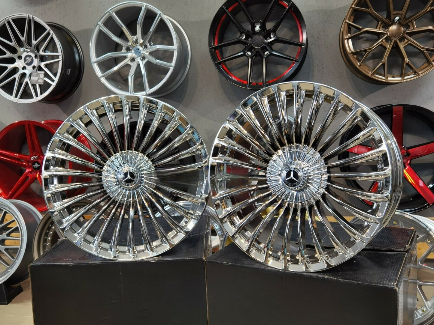 Adatto per Mercedes Benz E S CLASS Nuovo 20 inch 5X112 Lusso maybach style