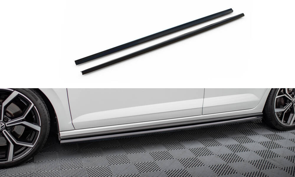 SIDE SKIRTS SUITABLE FOR VOLKSWAGEN POLO GTI MK6 FACELIFT 