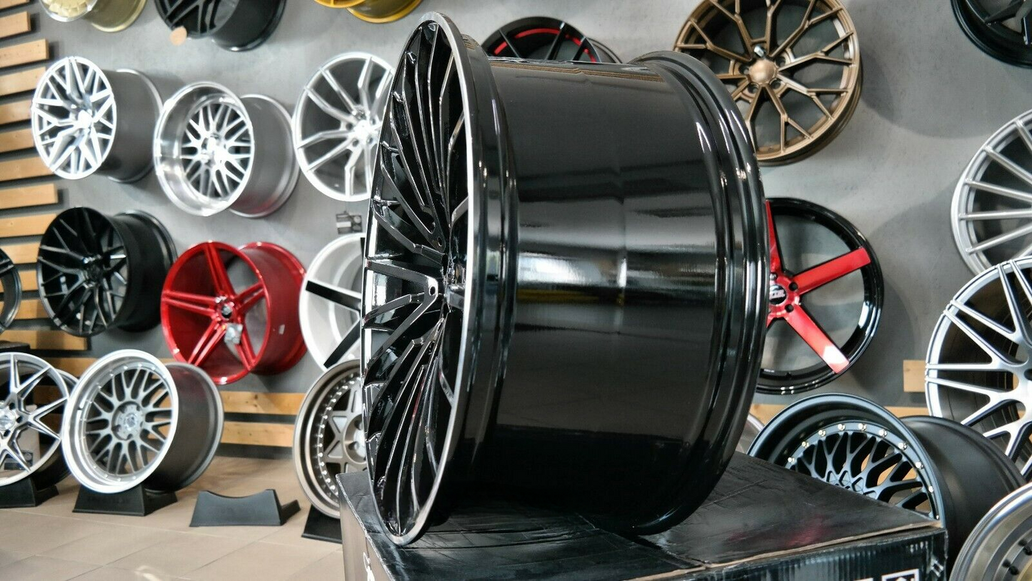 Adatto per Mercedes E S Class 22 inch 5x112 Stile AMG Multi Raggi Concavo Ruote