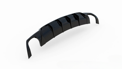 DIFFUSORE POSTERIORE V.2 ADATTO PER VOLKSWAGEN SCIROCCO R MK3