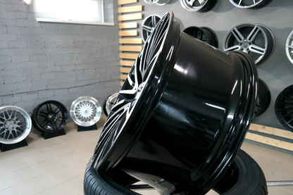 ADATTO per per Mercedes E S CLAS 20 inch 5x112 Stile AMG Multi Raggi Nero Ruote