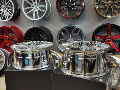 ADATTO per MERCEDES BENZ CLAS E S CROMATE 20 POLLICI 5X112 LUSSO STILE MAYBACH