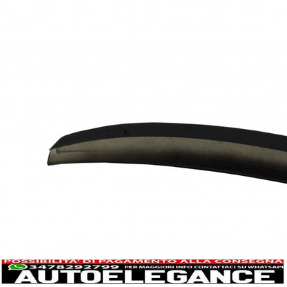 trunk spoiler suitable for audi a4 b9 sedan (2016-up) piano black