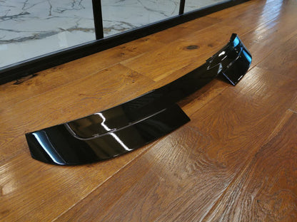 SPOILER TETTO ADATTO PER SEAT IBIZA 6J 3 PORTE LOOK CUPRA DESIGN NERO LUCIDO