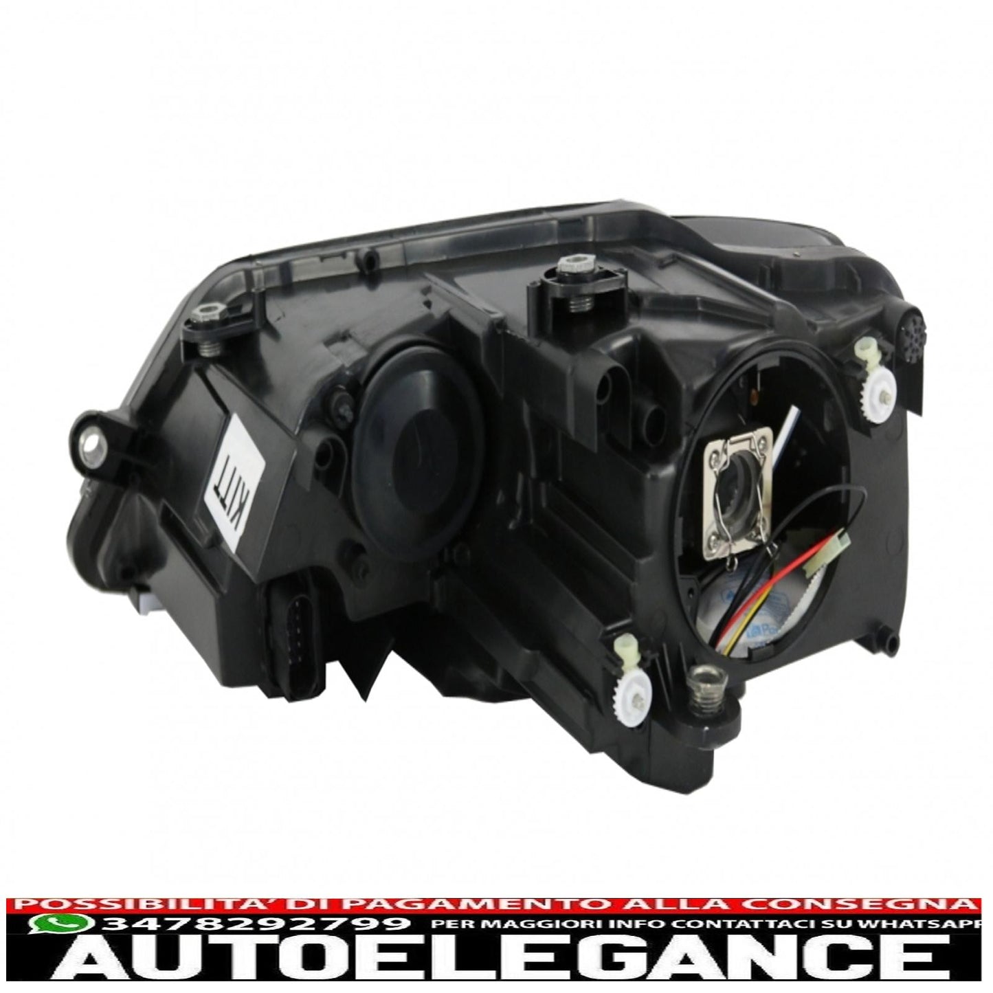 LED headlights suitable for VW Jetta MK6 VI (2011-2017) GTI 3D U design bi-xenon 