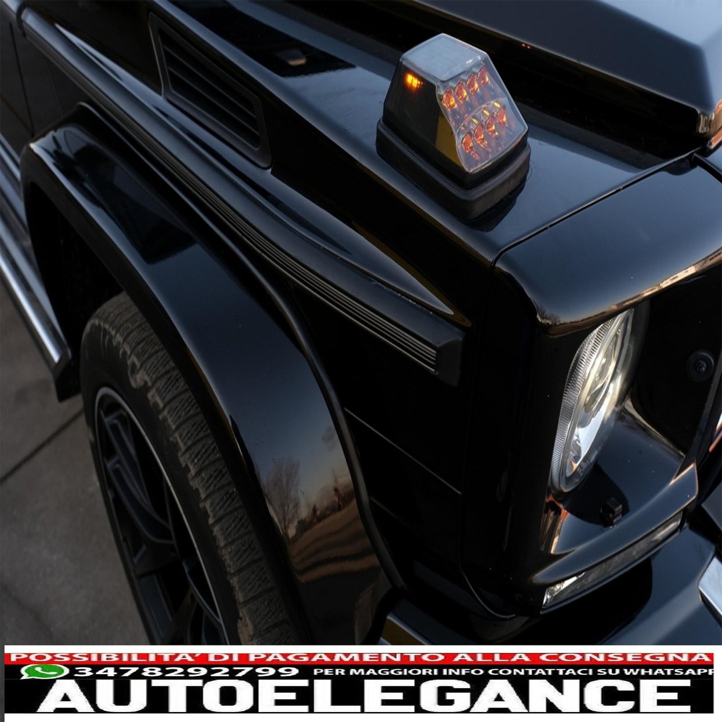 led cornering lights suitable for mercedes g class w463 (1989-2015) 
